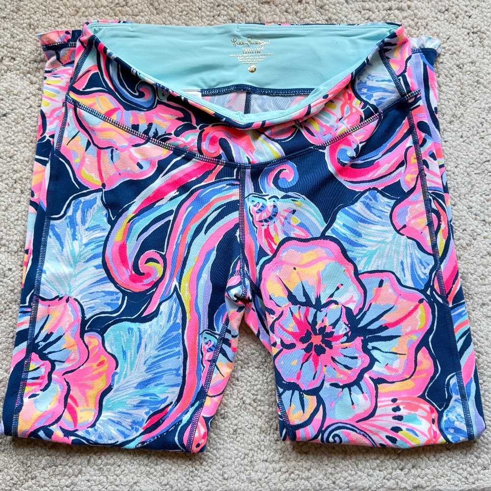 Lily Pulitzer Floral Leggings Tall - Medium
